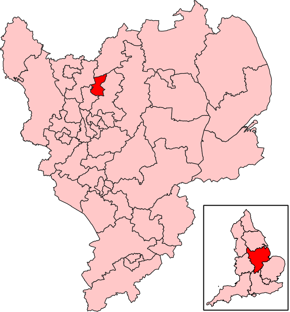 File:East Midlands - Mansfield constituency.svg