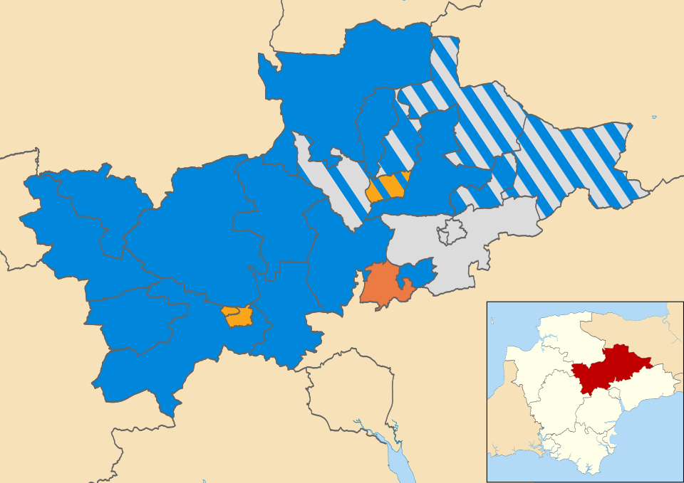 File:Mid Devon UK ward map 2011.svg