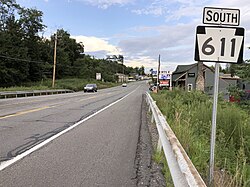PA 611 through Bartonsville