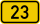 Bundesstraße 23 number.svg