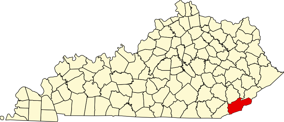 File:Map of Kentucky highlighting Harlan County.svg