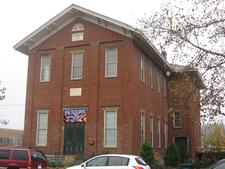 File:Spencer Township Hall in Columbia-Tusculum.jpg