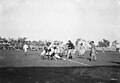 Image 25A game between the Hamilton Tigers and the Ottawa Rough Riders, 1910 (from Canadian football)