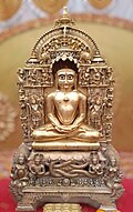 A 10th century CE idol of Parshvanatha in Lotus position from Patan, Gujarat