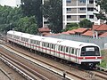 Singapore MRT C651 metro train