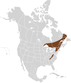 Map of range