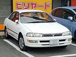 Facelift Toyota Carina 1.8 SX (AT191, Japan)