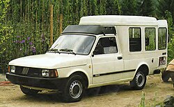 1983 Fiat Fiorino Combinata, Unificata design