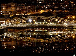 Bridge at night