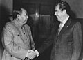 President Richard Nixon Shaking Hands with Chairman Mao Tse-tung, 2/21/1972