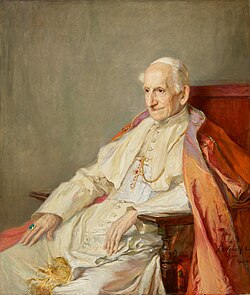 Painting of Pope Leo XIII