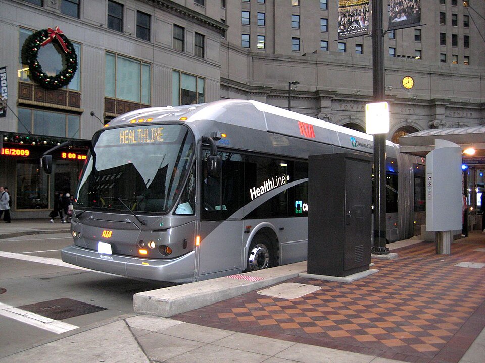 File:HealthLine at Public Square.jpg