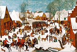 Pieter Bruegel the Elder, Massacre of the Innocents, 1565–1567