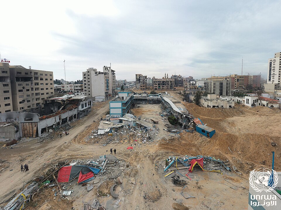 File:UNRWA Zaitoun Boys School, February 2024.jpg