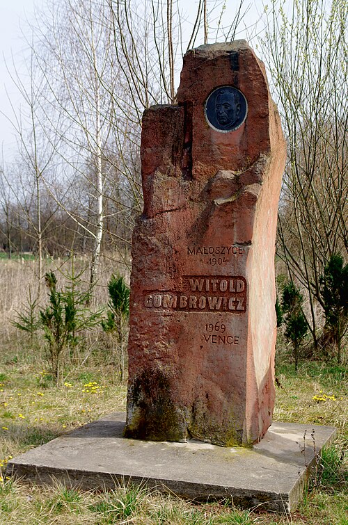 File:20140322 Maloszyce pomnik Witolda Gombrowicza 0687.jpg