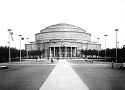 Jahrhunderthalle in Breslau (Wrocław in Poland), also completed in 1913