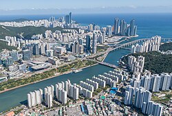 Skyline of Haeundae