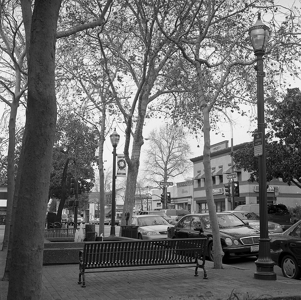 File:Downtown Walnut Creek 02 BW.jpg