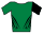 Green zebra jersey