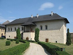 Princely palace at Cetăţuia Monastery (1668)