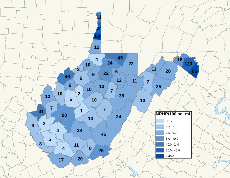 File:NRHP West Virginia Map.svg