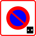 370.3Time-limited parking zone with disc control