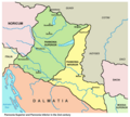 Germania, Noricum, Pannonia Superior and Pannonia Inferior (140 AD)