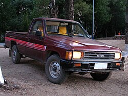 1986–1988 Toyota Hilux 2WD