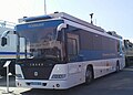 Moscow police GolAZ-5251 bus