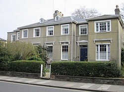 Pair of early Victorian houses.