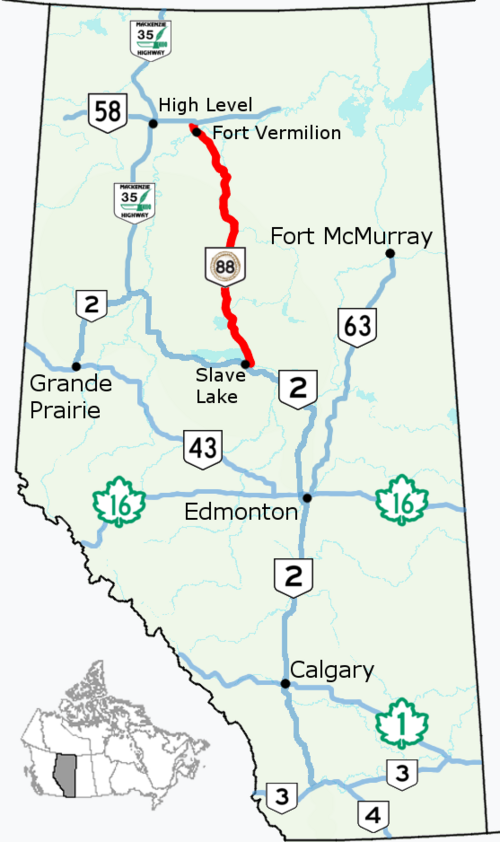 File:Alberta Highway 88 Map.png