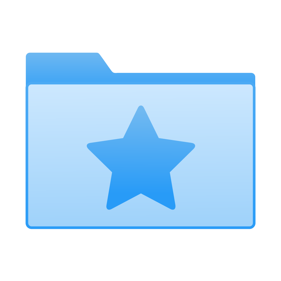 File:Antu folder-bookmark.svg