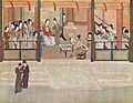 Image 56Spring Morning in the Han Palace, by Ming-era artist Qiu Ying (1494–1552 AD) (from History of painting)