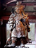 Komokuten, one of the pair of guardians in the Daibutsuden