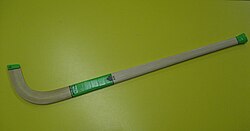 Quad roller hockey stick