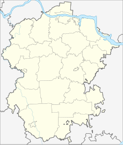 Novye Lapsary is located in Chuvash Republic