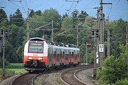 Regional S-Bahn train in Vorarlberg