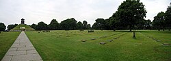 The La Cambe German war cemetery, near Bayeux