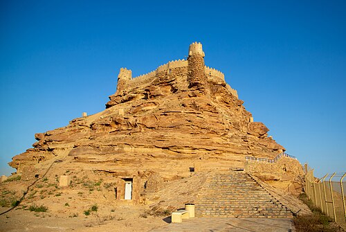 Zabal Castle – a hilltop fortress overlooking Sakaka