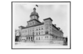 The 1868 city hall, pictured around 1904