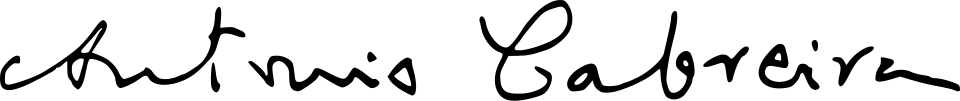 File:Assinatura António Cabreira.svg