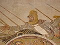 Close up of Darius III from the Alexander Mosaic