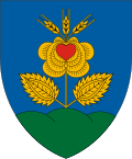 Coat of arms of Rózsaszentmárton
