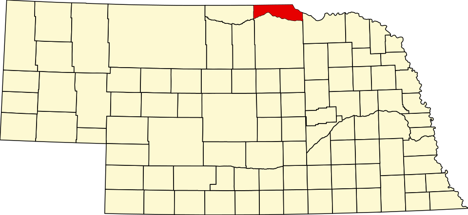 File:Map of Nebraska highlighting Boyd County.svg