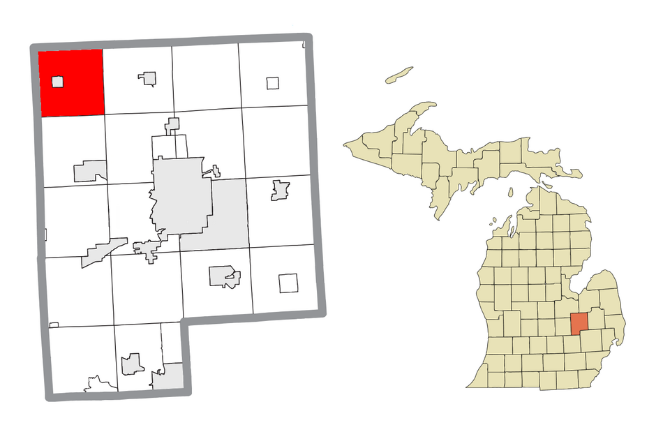 File:Montrose Charter Township, MI location.png