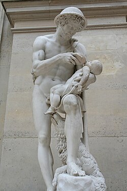 Oedipus and the Shepherd by Antoine-Denis Chaudet