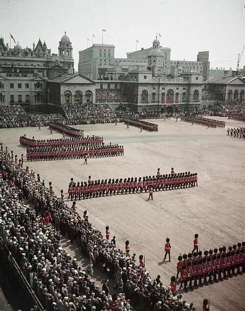 File:Trooping the Colour, 1956.jpg