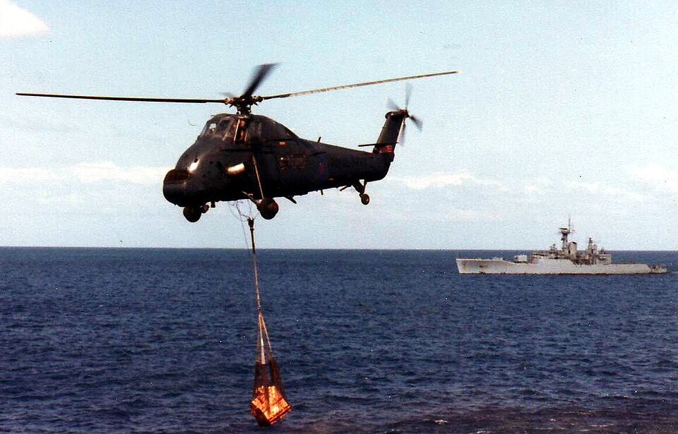 File:Wessex at Ascension Island 1982..JPG