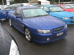 Holden Ute SSZ With Chevrolet Badge