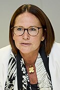 Yuriko Backes, Finance Minister of Luxembourg (Zweig, 1994)